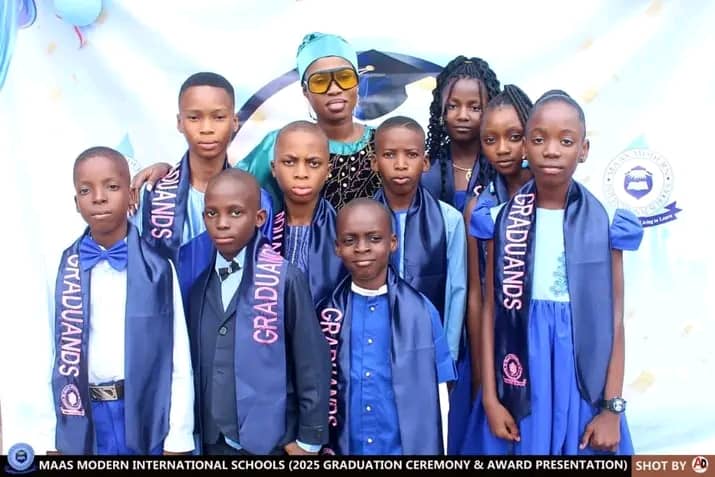 Students writing notes